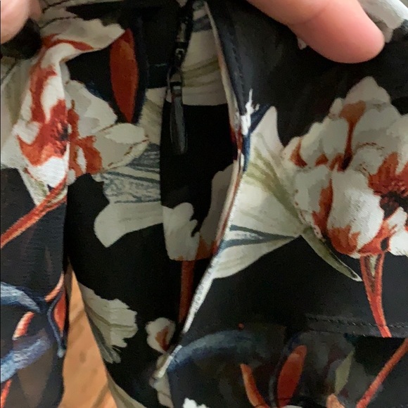 INC international concepts asymmetrical floral Top - Picture 7 of 7